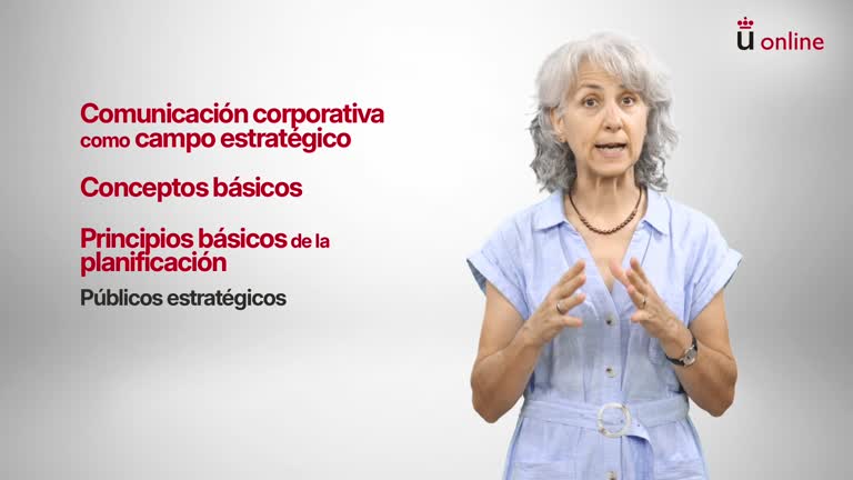 Comunicación corporativa. Presentación