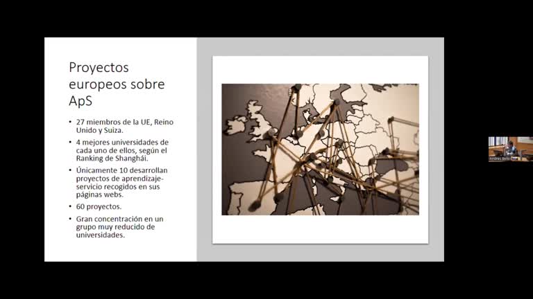 Ponencia "Tesis y TFM desde el enfoque aprendizaje servicio"