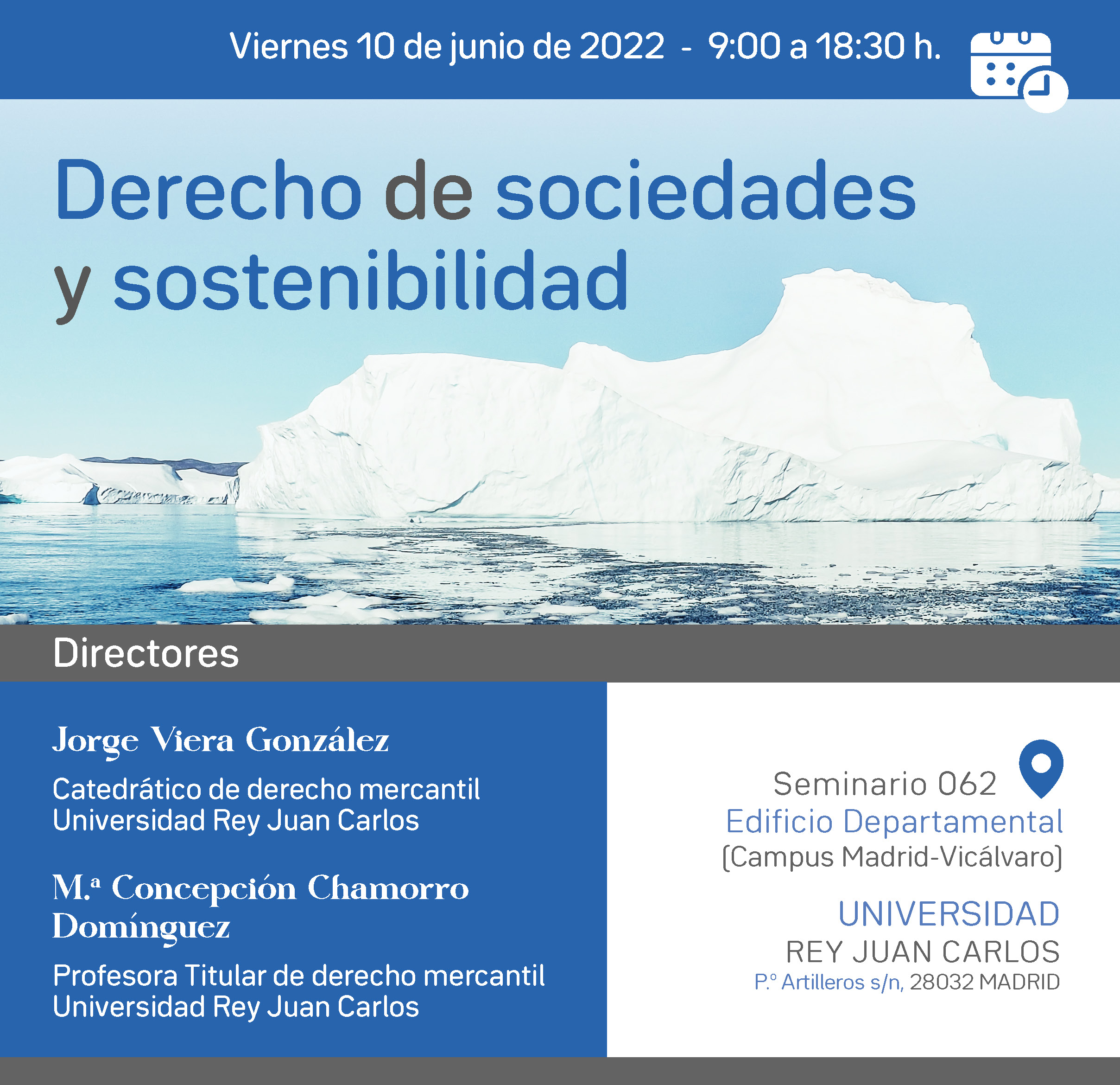 Derecho de sociedades y sostenibilidad Sesión Tarde