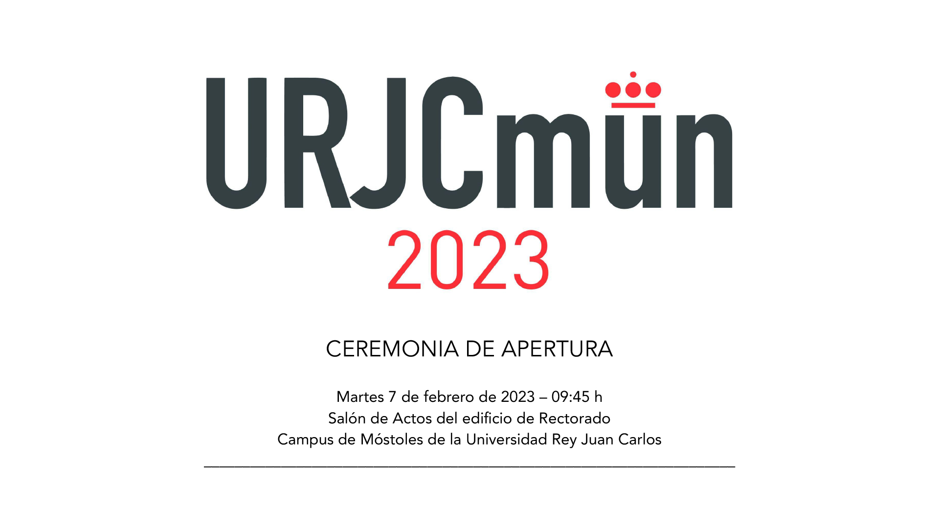 URJC MUN 2023