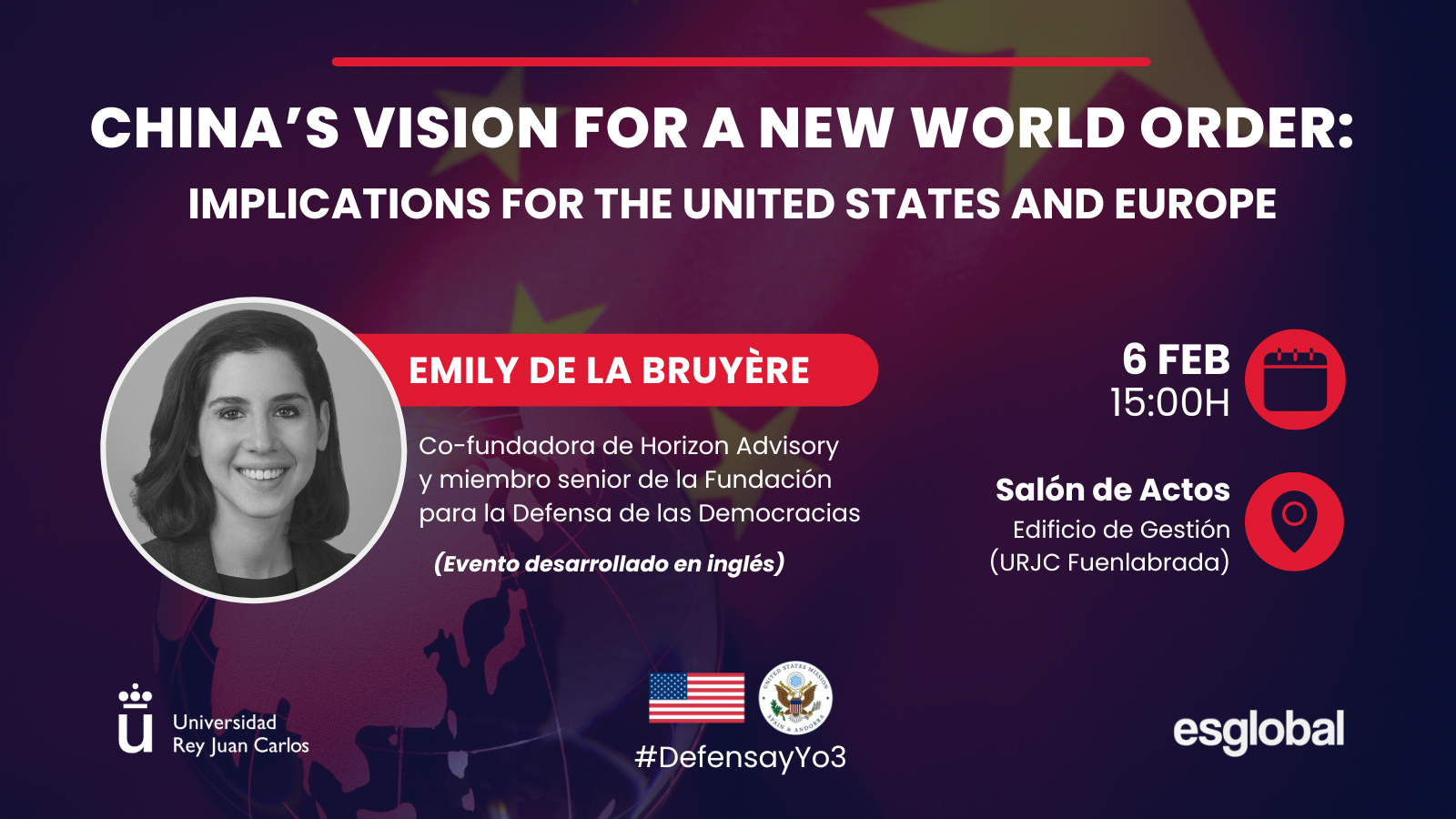 Conferencia China's vision for a new world order