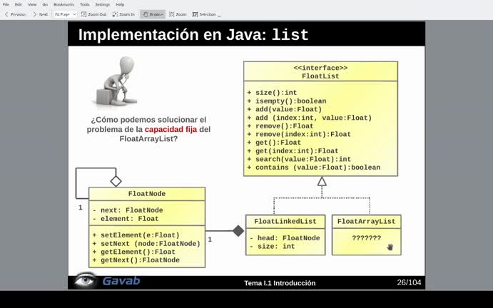 Tema 1 Estructuras de datos básicas. Lista