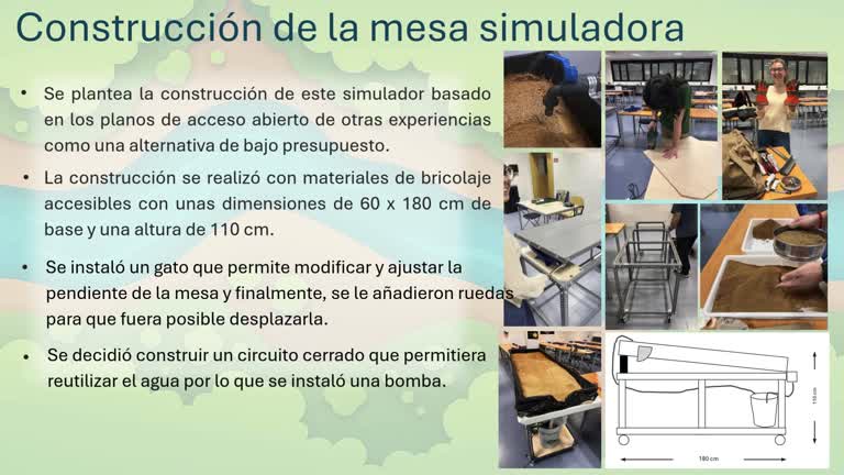 DEL CAUCE AL AULA: APRENDIZAJE ACTIVO EN HIDROLOGÍA CON UNA MESA SIMULADORA FLUVIAL