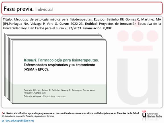 Del diseño a la difusión: aprendizajes y errores en la creación de recursos educativos multidisciplinares en Ciencias de la Salud