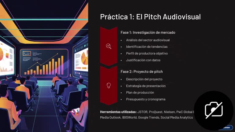Del aula a la industria audiovisual: proyectos de pitch y documental mediante Aprendizaje Basado en Proyectos (ABP) para la Documentación Informativa