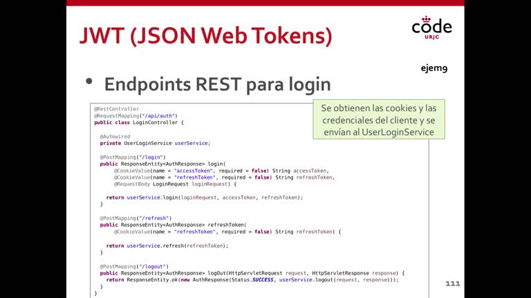 Parte 1 - Tema 4.8 y 4.9 - Seguridad en Spring REST