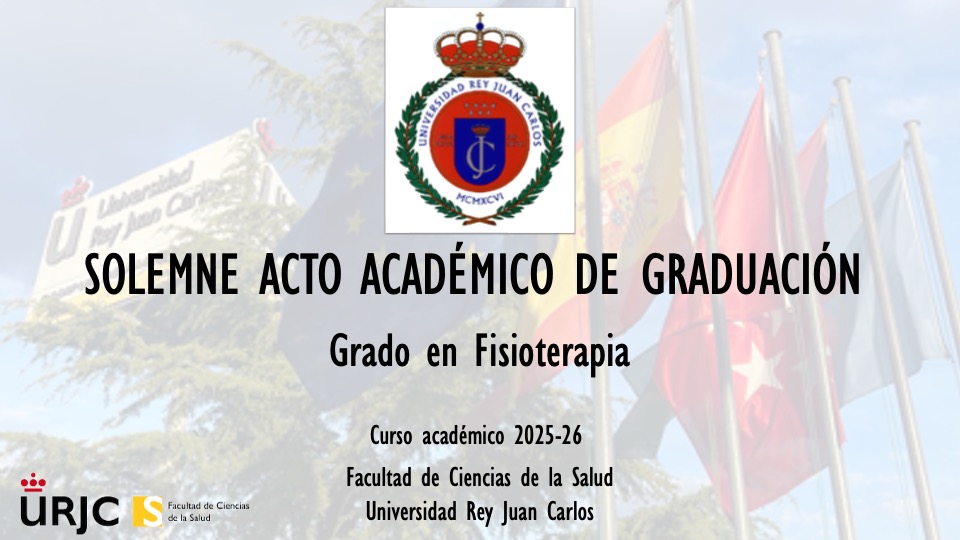 Acto de graduación Fisioterapia