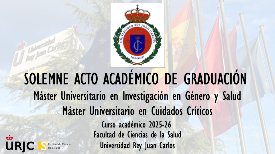 Master en Investigación en Género y Salud y Master en Cuidados Críticos