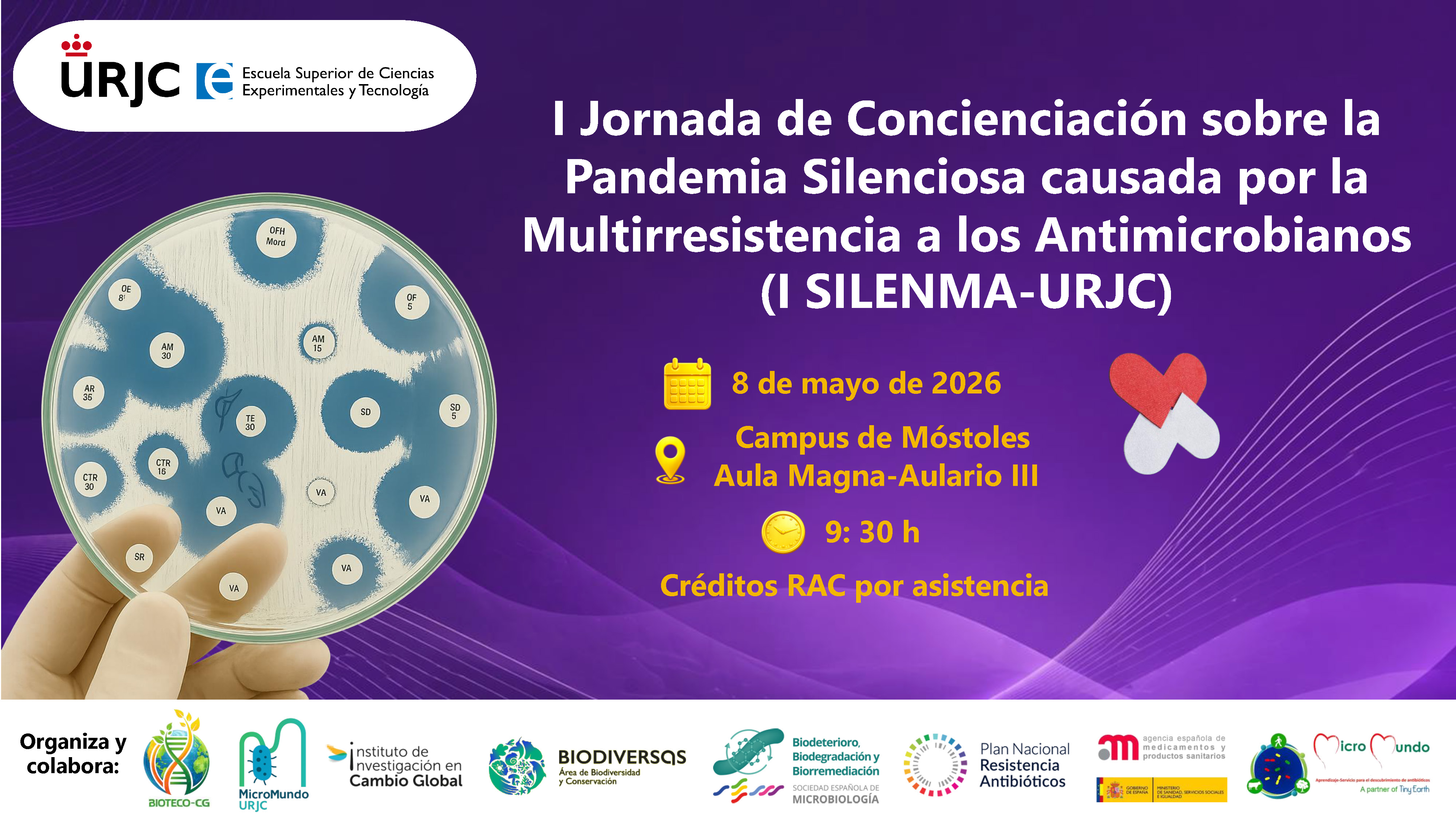 Jornada URJC de Concienciación sobre la Pandemia Silenciosa