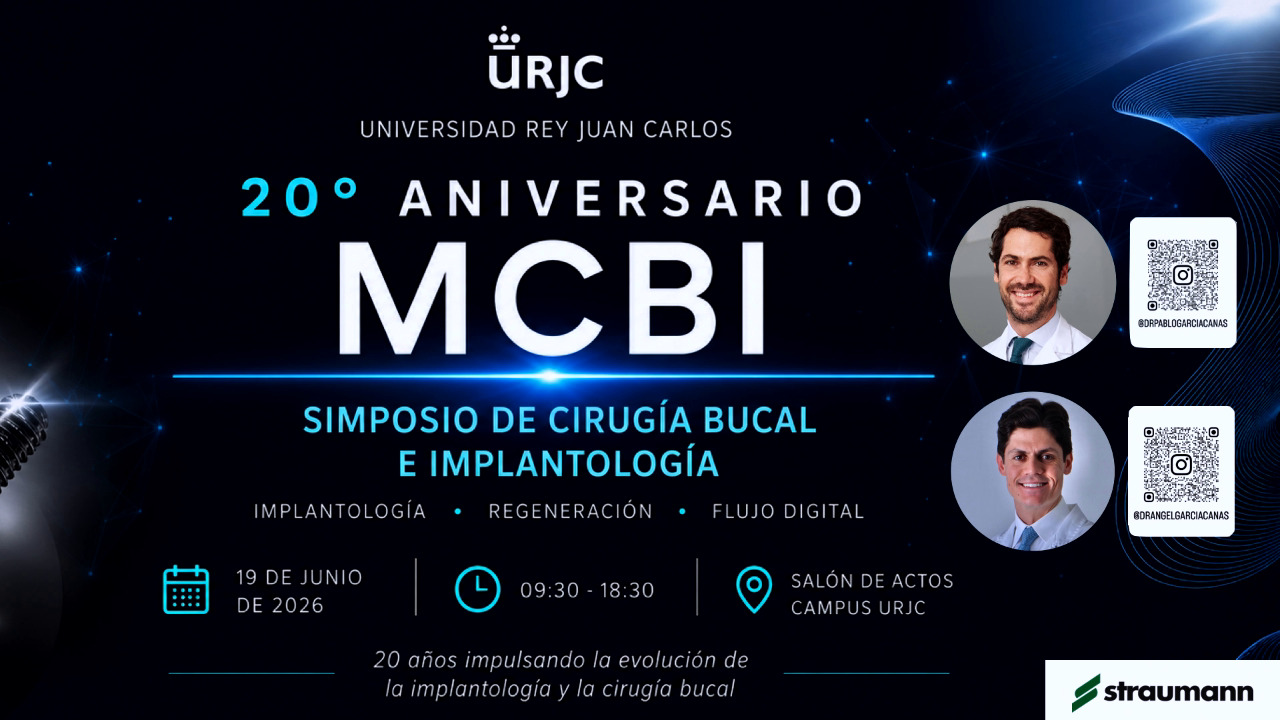 Pablo García Cañas/Ángel García Cañas (STRAUMANN) -  Rehabilitación completa implantosoportada con flujo 100% digital