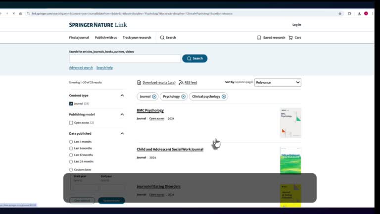 B3. Springer Link Journals