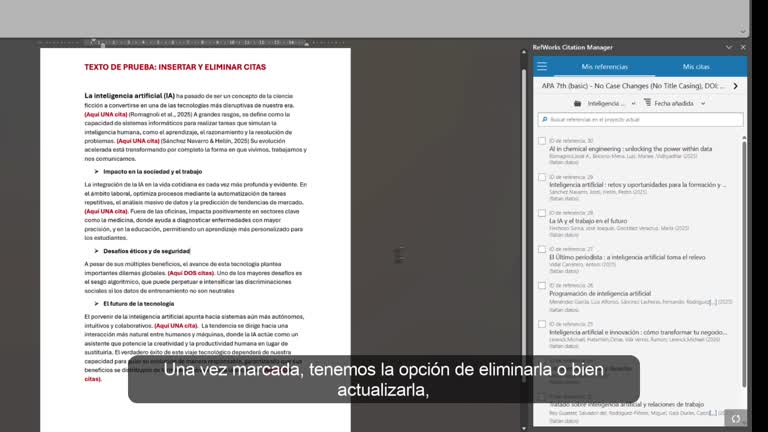 B5. RCM: Crear bibliografía con RCM