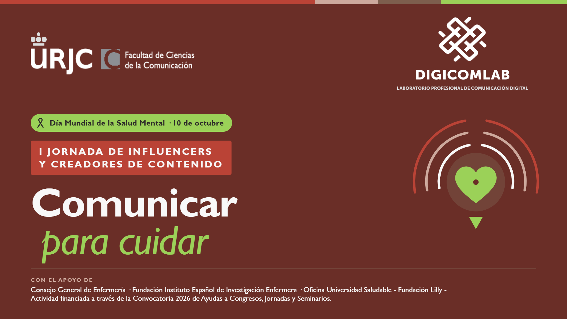 I Jornada de Influencers y Creadores de contenido DIGICOMLAB