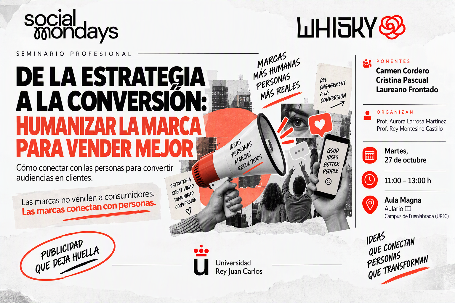 Seminario De la estrategia a la conversión: humanizar la marca para vender mejor