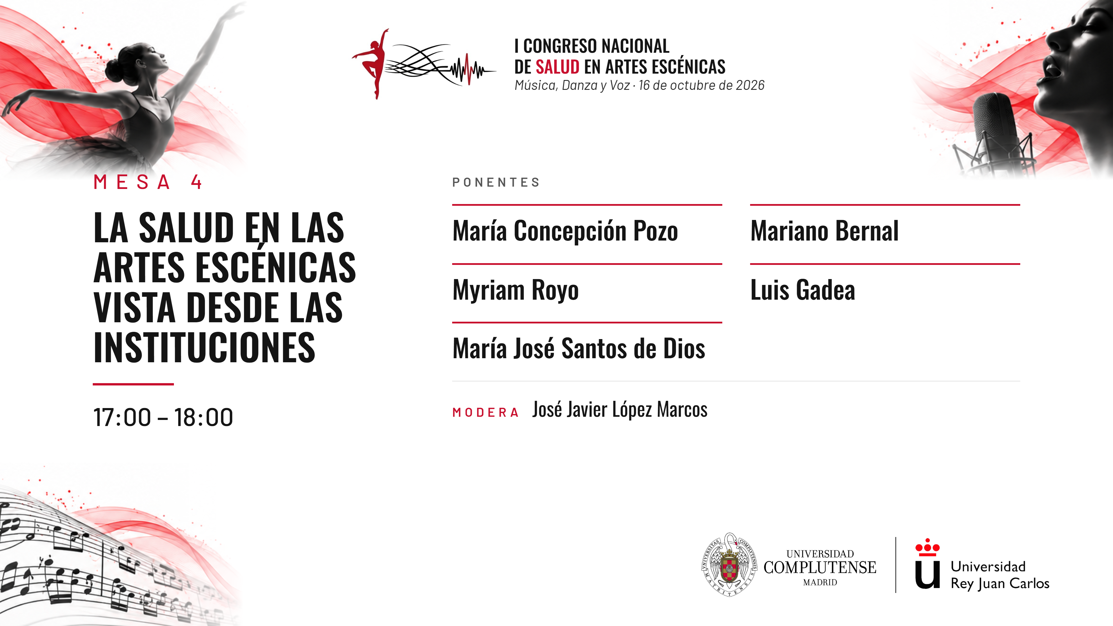 Mesa 4 - La Salud de las Artes Escénicas vista desde las instituciones